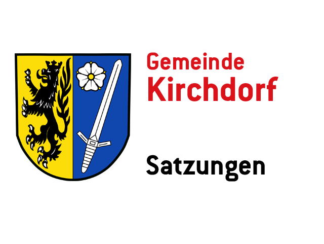 Gemeinde Kirchdorf - Satzungen