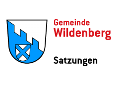 Gemeinde Wildenberg - Satzungen