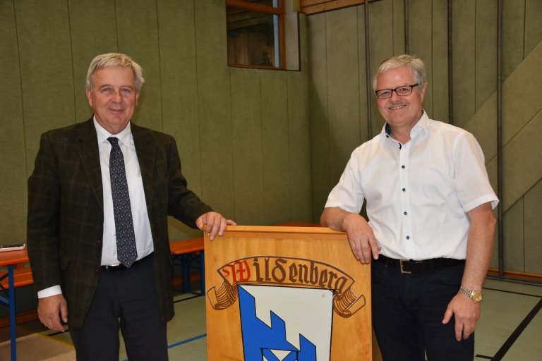 Bürgermeister Gerhard Zeitler und Bürgermeister Dr. Johann Bergermeier