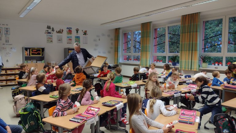 bürgemeister besucht schule 1