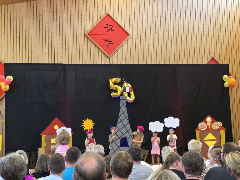 Jubiläum Kindergarten Aufführung