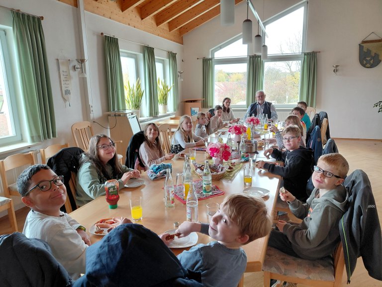 4. Klasse bei Bürgermeister