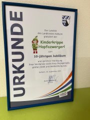 Urkunde Jubiläum Urkunde Jubiläum