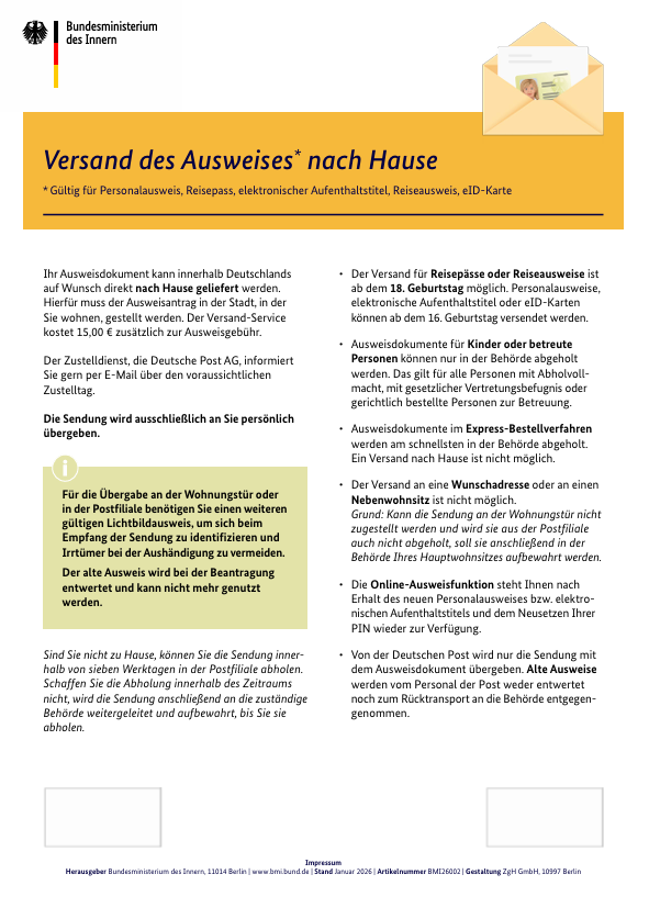 Direktversand Flyer